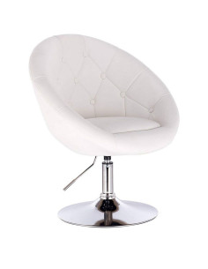 Sillón giratorio de peluquería con botones
