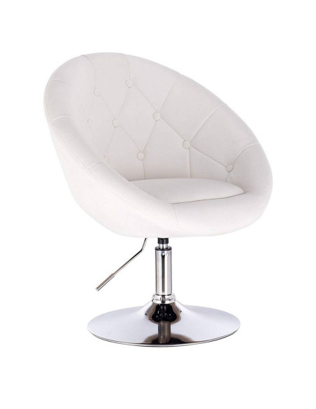 Sillón giratorio de peluquería con botones