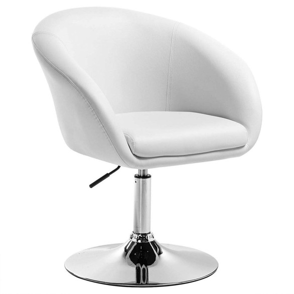 Sillón de peluquería giratorio 360° con reposabrazos