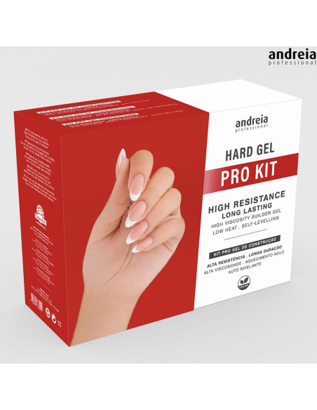 Kit Hard Gel Pro - Andreia Professional Gel Construção Andreia