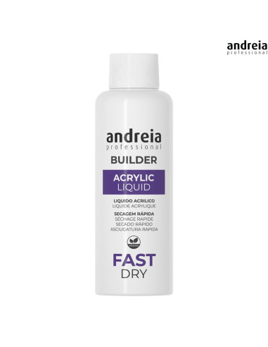 Líquido Acrílico Secagem Rápida 100ml Andreia Builder Andreia Acrílico