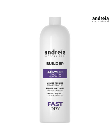 Líquido Acrílico Secagem Rápida 1000ml Andreia Builder Andreia Acrílico