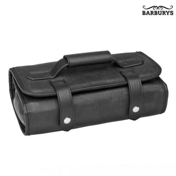 Barburys Buzz bolsa de barbero negra