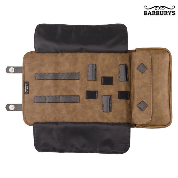 Barburys Buzz bolsa de barbero negra