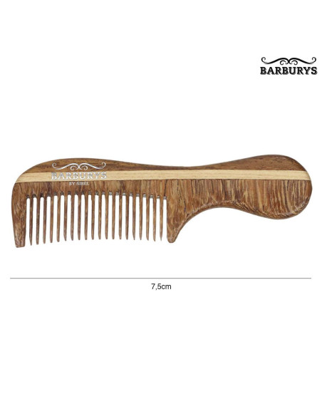 Barburys Mini Mustache peine de bigote de madera