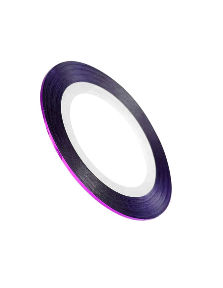 Cinta nail art morada