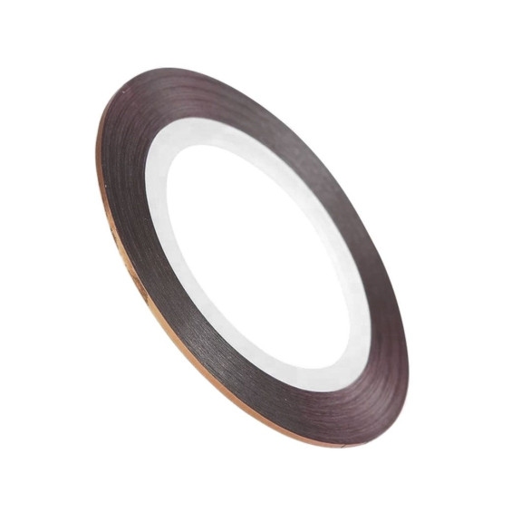 Cinta nail art bronce