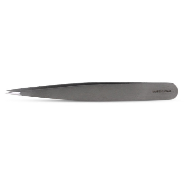 Pinza de precisión de acero inoxidable, punta de bisturí