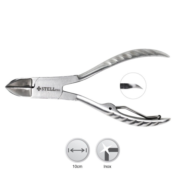 Stell Pro alicate de uñas inoxidable 10 cm