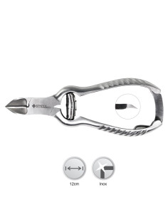 Stell Pro alicate de uñas inoxidable 12 cm