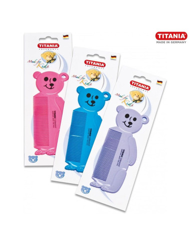 Pente Urso Kids - Titania DESC Pentes de Cabelo