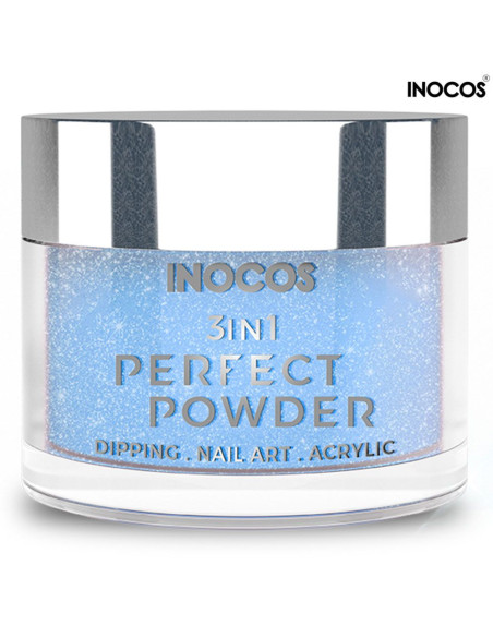 P51 Azul Água Fresca 20g Perfect Powder 3 IN 1 Inocos Dipping Powder Inocos