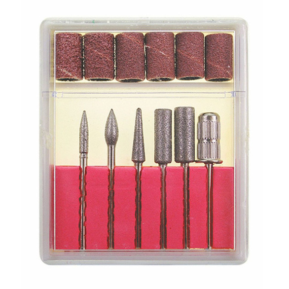 Kit de accesorios para torno de uñas, 11 piezas