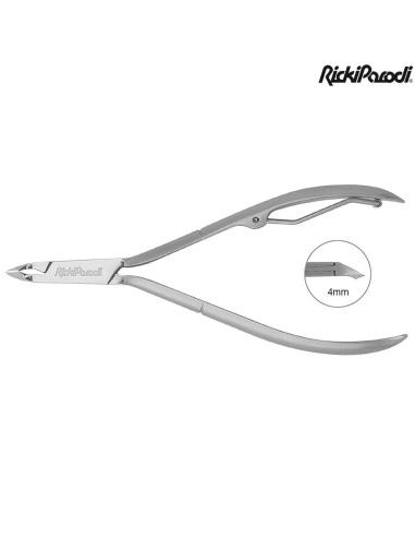 Alicate Cutículas Inox 11.5cm - 4mm - Ricki Parodi Alicates para Unhas