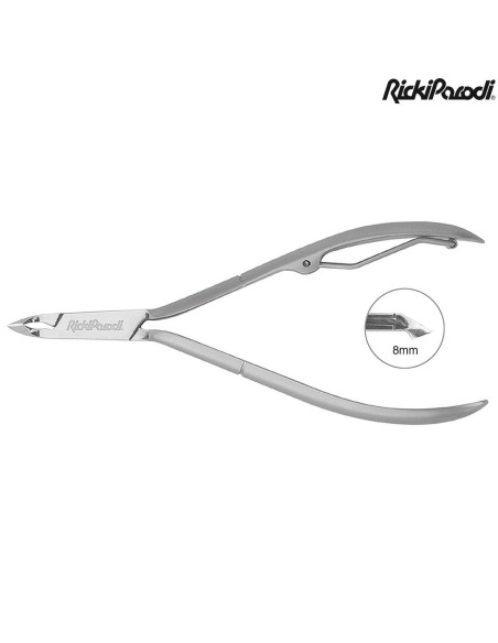 Ricki Parodi alicate de cutículas inoxidable 11,5 cm, 8 mm