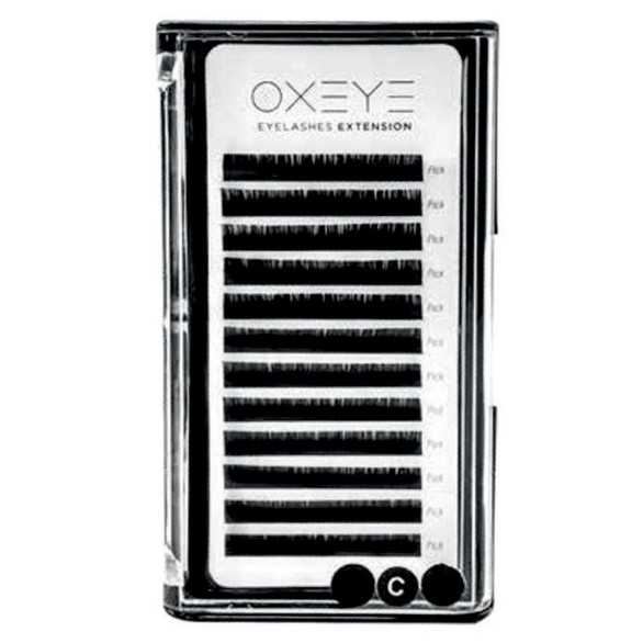 Extensiones pestañas Oxeye curva C 0,10 mm