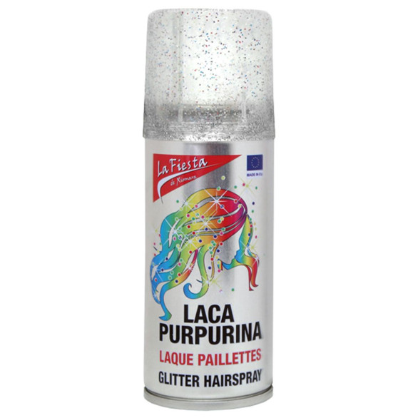 Laca con purpurina multicolor 100 ml