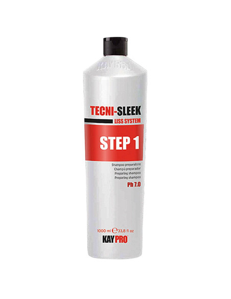 Shampoo Preparação 1000ml - Tecni Sleek - KayPro KAY SLEEK (Alisamento, Manutenção e Anti Frizz)