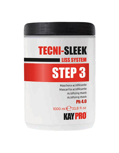 Máscara Acidificante 1000ml - Tecni Sleek - KayPro KAY SLEEK (Alisamento, Manutenção e Anti Frizz)