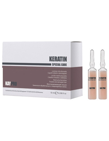 Loção Keratin Reestruturante 12x10ml - KayPro KayPro Keratin (Reestruturação e Reforço)