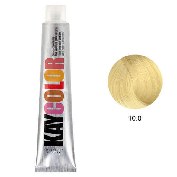 Kaycolor 10.0 rubio platino intenso 100 ml