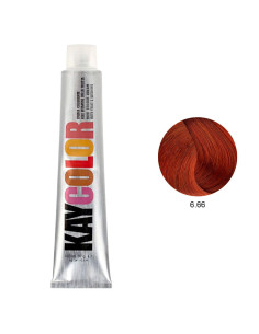 Kaycolor 6.66 castaño oscuro rojo intenso 100 ml