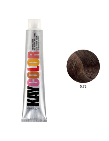 Coloração 5.73 Marron Glacee 100ml - Kaycolor Kay Color