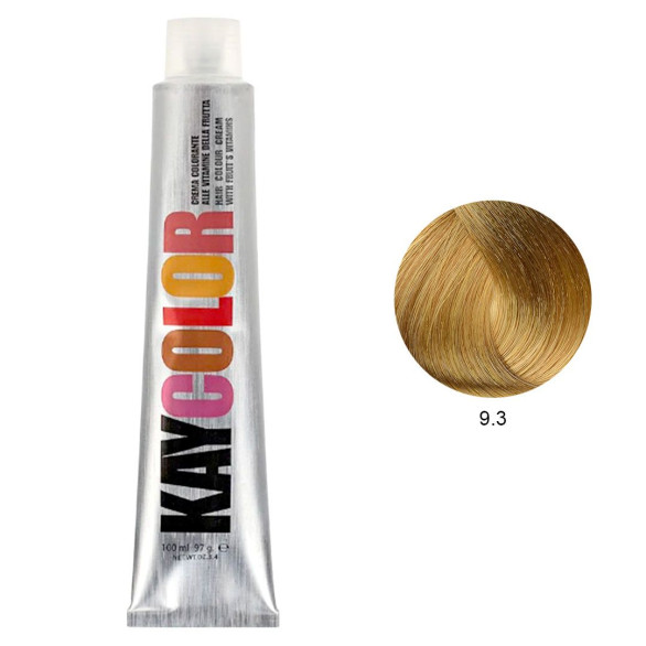 Kaycolor 9.3 rubio muy claro dorado 100 ml