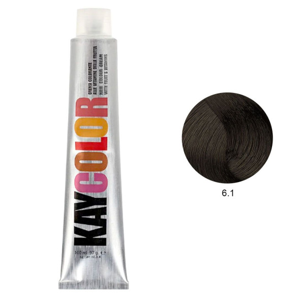 Kaycolor 6.1 rubio oscuro ceniza intenso 100 ml