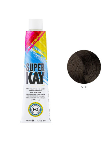 Coloração 5.00 Castanho Claro 180ml - SuperKay SUPERKAY 