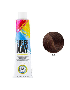 SuperKay 6.8 rubio oscuro chocolate 180 ml