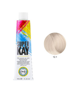Tinte SuperKay 12.1 rubio superplatino extra 180 ml