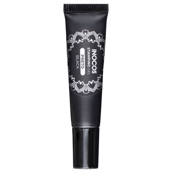Gel de estampación INOCOS negro 8 ml