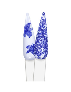 Gel de Estampagem Azul 8ml - Inocos INOCOS Nail Art 2