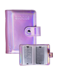 Estuche holográfico rosa para placas INOCOS