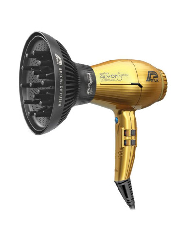 Secador Parlux Alyon Gold Edition - Secador com Difusor Magic Sense Profissional Secadores Parlux