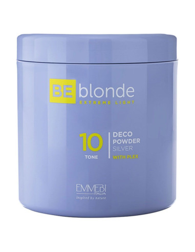 Pó Descolorante Be Blond Deco Silver 10 Tons 500ml - Emmebi Oxidantes e Descolorantes da Emmebi Italia