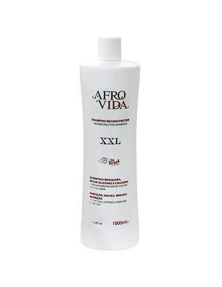 Shampoo Reconstrutor XXL 1000ml -  Afro Vida Afro Vida (Sem Sal)