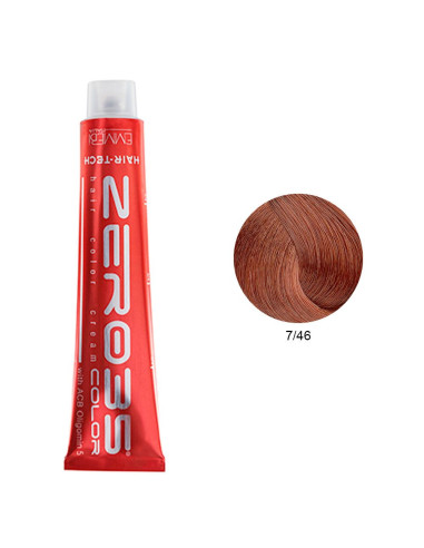 Coloração Hair-Tech 100ml - 7/46 Loiro Avermelhado - Zero35 - Emmebi Coloração ZERO35COLOR