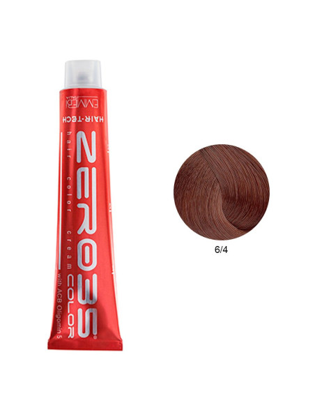 Coloração Hair-Tech 100ml - 6/4 Loiro Arruivado Escuro - Zero35 - Emmebi Coloração ZERO35COLOR