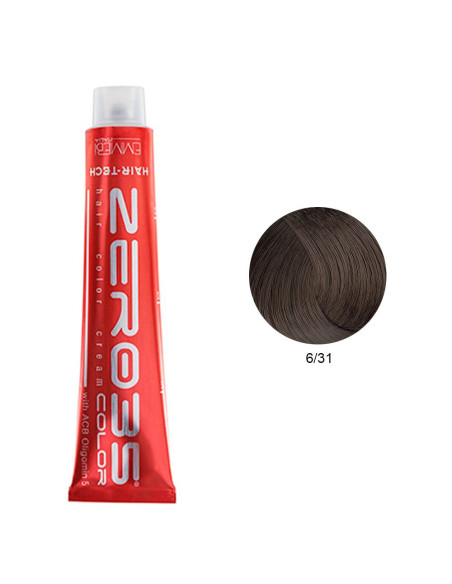 Coloração Hair-Tech 100ml - 6/31 Loiro Escuro Sahara - Zero35 - Emmebi Coloração ZERO35COLOR