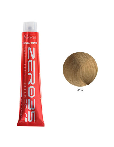 Coloração Hair-Tech 100ml - 9/32 Loiro Claríssimo Beije - Zero35 - Emmebi Coloração ZERO35COLOR