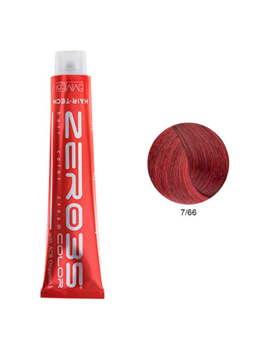 Coloração Hair-Tech 100ml - 7/66 Loiro Avermelhado Intenso - Zero35 - Emmebi Coloração ZERO35COLOR