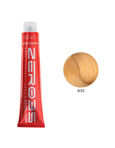 Coloração Hair-Tech 100ml - 9/33 Loiro Claríssimo Dourado Quente - Zero35 - Emmebi Coloração ZERO35COLOR