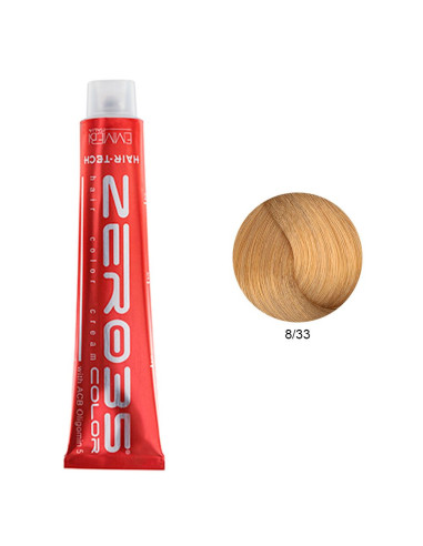 Coloração Hair-Tech 100ml - 8/33 Loiro Claro Dourado Quente - Zero35 - Emmebi Coloração ZERO35COLOR