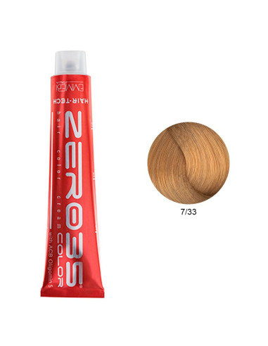 Coloração Hair-Tech 100ml - 7/33 Loiro Dourado Quente - Zero35 - Emmebi Coloração ZERO35COLOR