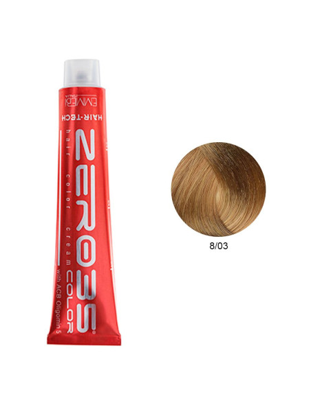 Coloração Hair-Tech 100ml - 8/03 Loiro Claro - Zero35 - Emmebi Coloração ZERO35COLOR