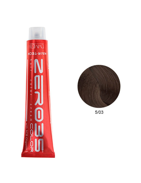 Coloração Hair-Tech 100ml - 5/03 Castanho Claro - Zero35 - Emmebi Coloração ZERO35COLOR