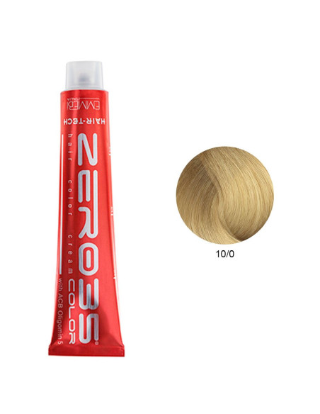 Coloração Hair-Tech 100ml - 10/0 Loiro Platinado - Zero35 - Emmebi Coloração ZERO35COLOR