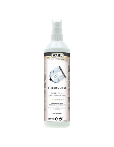 Spray Limpeza de Lâminas 250ml - Wahl Manutenção